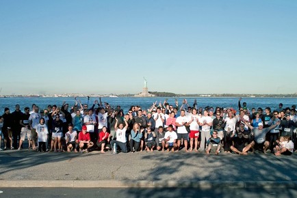 First Annual NYC Barefoot Run on Governor's Island