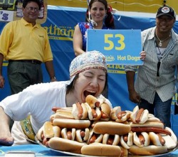 Mmmm, hot dogs!
